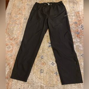 Helly Hansen Men's 2XL Black Waterproof Rain Pants HH Tech Leg Zip Packable